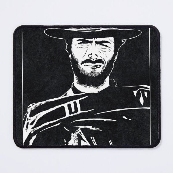 Item preview, JOE - For a Fistful of Dollars (Black and White) designed and sold by FamousWeirdosRB.