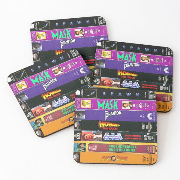 Item preview, VHS SUPERHEROES  designed and sold by Fed Up Design & Creation.