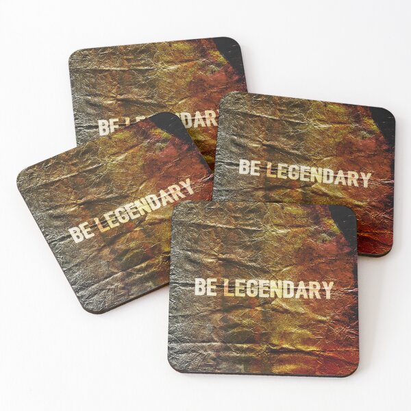 Item preview, Be Legendary , Motivational Text Art designed and sold by NickDedidis.