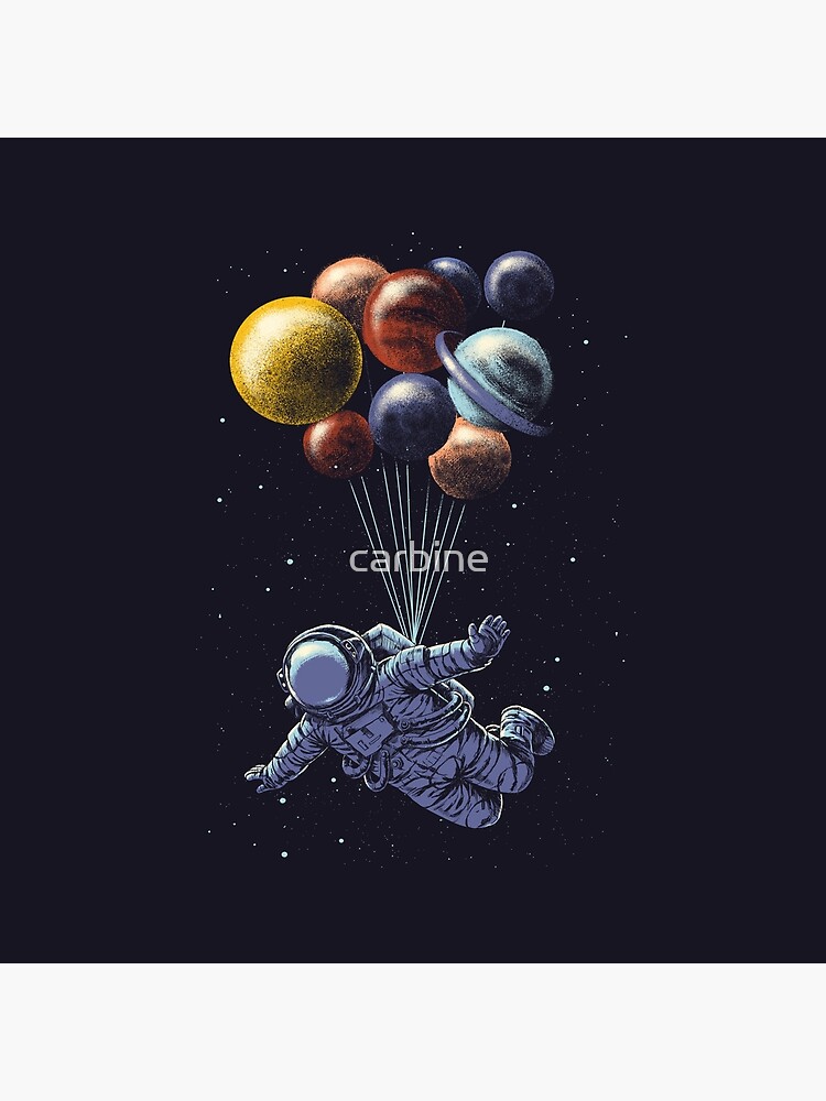 Thumbnail 4 of 4, Pillow, Space Travel designed and sold by carbine.