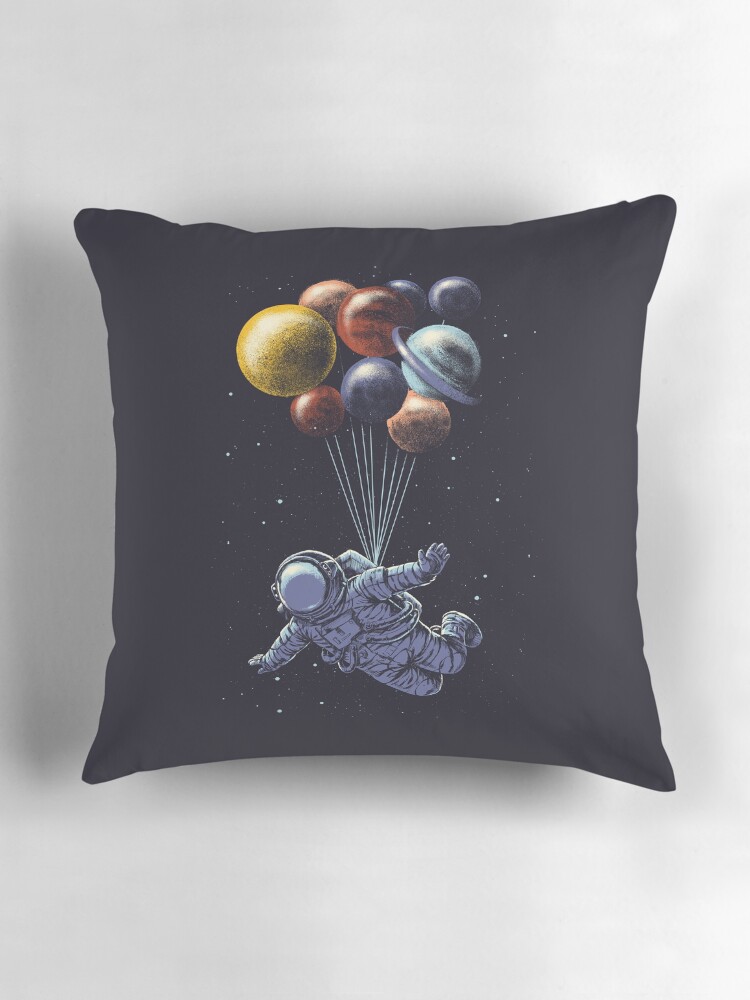 Thumbnail 3 of 4, Pillow, Space Travel designed and sold by carbine.