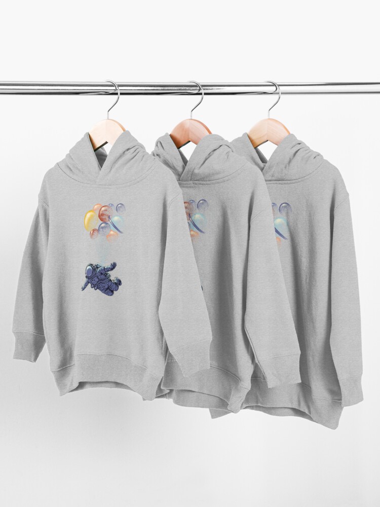 Thumbnail 3 of 5, Toddler Pullover Hoodie, Space Travel designed and sold by carbine.