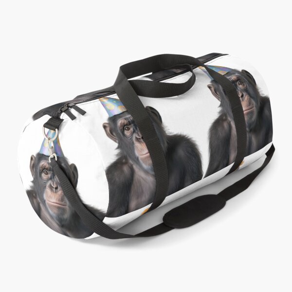Item preview, Ape Wearing Birthday Party Hat designed and sold by LazyOwlStore.