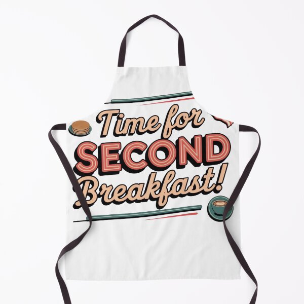 Item preview, Time for Second Breakfast – Retro Diner Typography designed and sold by ARTReMi.