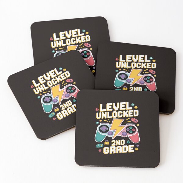 Item preview, 2nd Grade Level Unlocked Video Game Back to School Boys (1) designed and sold by MAKOPOKOShop.