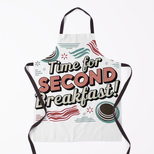 Item preview, Time for Second Breakfast – Retro Diner Typography designed and sold by ARTReMi.