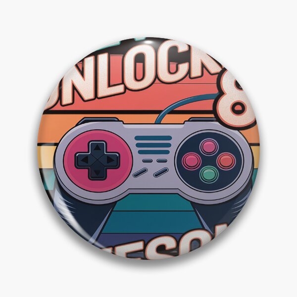 Item preview, 8th Birthday Boy Level 8 Gamer 8 Year Video Game Party designed and sold by MAKOPOKOShop.