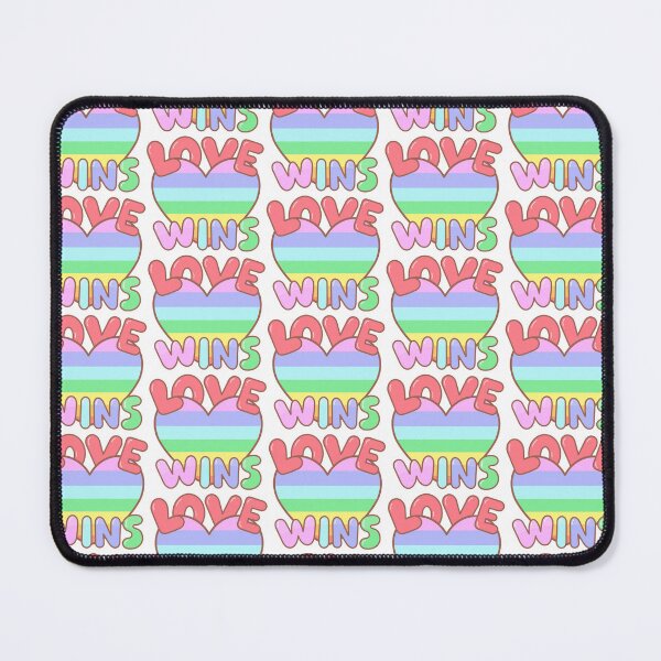 Item preview, Love wins Typography design rainbow pride month set designed and sold by nuchz.