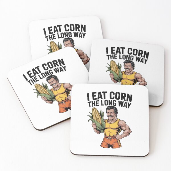 Item preview, I Eat Corn The Long Way designed and sold by SignumShop.