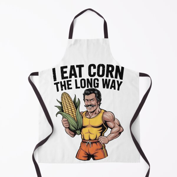 Item preview, I Eat Corn The Long Way designed and sold by SignumShop.