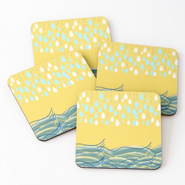 Item preview, Boho rains on an ocean after a storm designed and sold by BLITZNBLING.