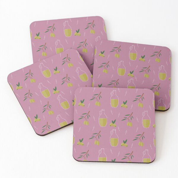 Item preview, Olives and olive oil on purple designed and sold by reneesillus.