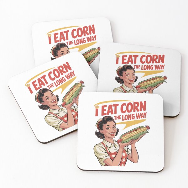 Item preview, I Eat Corn The Long Way designed and sold by SignumShop.