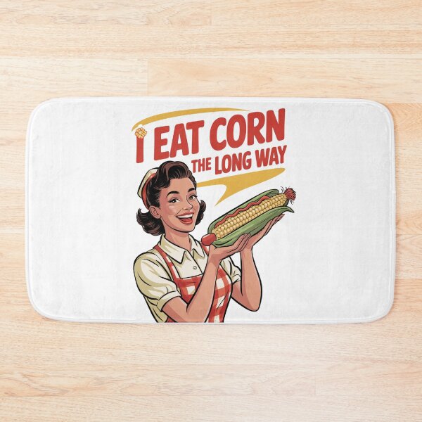 Item preview, I Eat Corn The Long Way designed and sold by SignumShop.