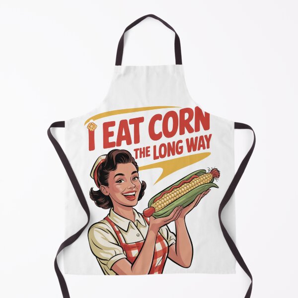 Item preview, I Eat Corn The Long Way designed and sold by SignumShop.