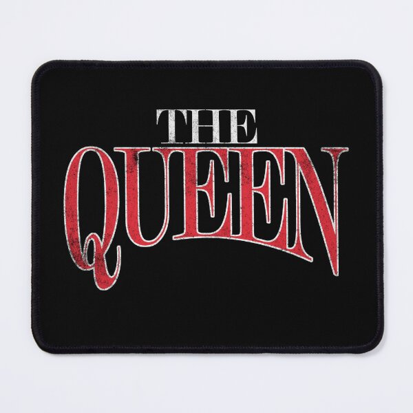 Item preview, QUEEN Bold Feminist Royal Typography Design designed and sold by The secret storage room.