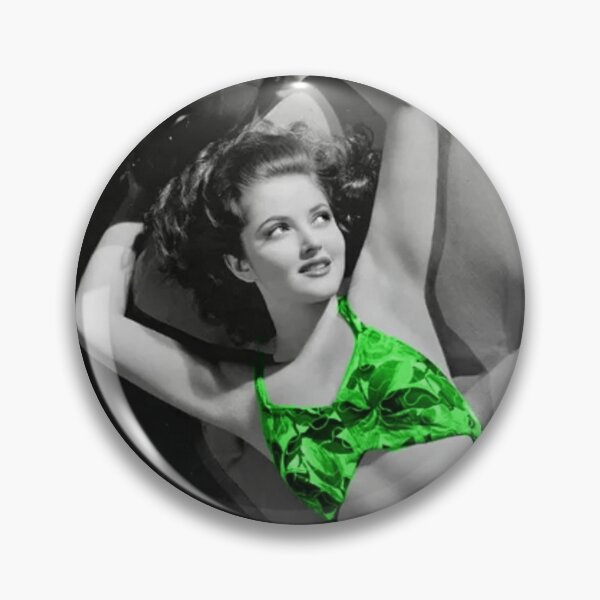 Item preview, Martha Vickers in a green swimsuit designed and sold by carmencuarzo.