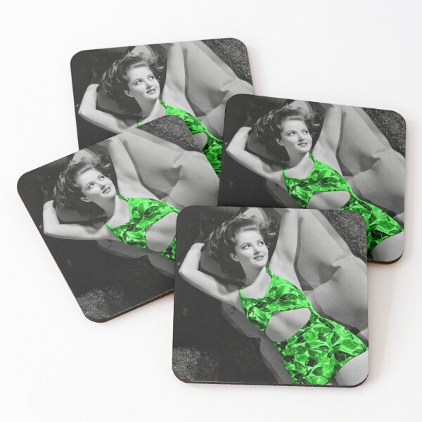 Item preview, Martha Vickers in a green swimsuit designed and sold by carmencuarzo.
