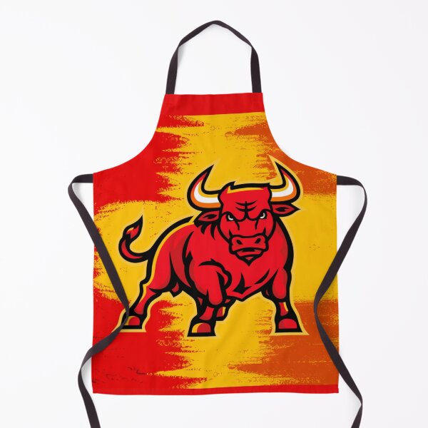Item preview, Spain and the Bull - Powerful Bull with the Colors of the National Flag designed and sold by FusiTink.