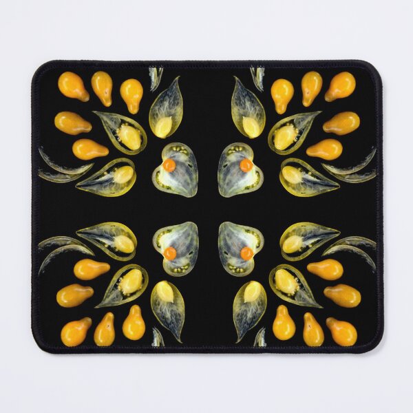 Item preview, Tomato Symmetry: Abstract Vegetable Pattern designed and sold by miratomm.
