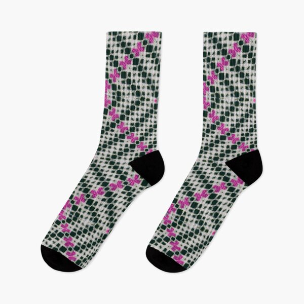 Item preview, Lattice Bloom – Digital Ikat Geometry designed and sold by Glam-OOTD.