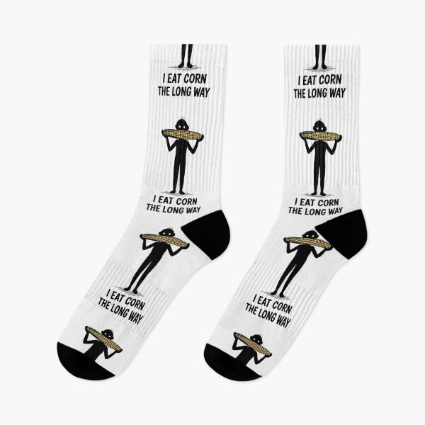 Item preview, I Eat Corn The Long Way Minimalist designed and sold by SignumShop.