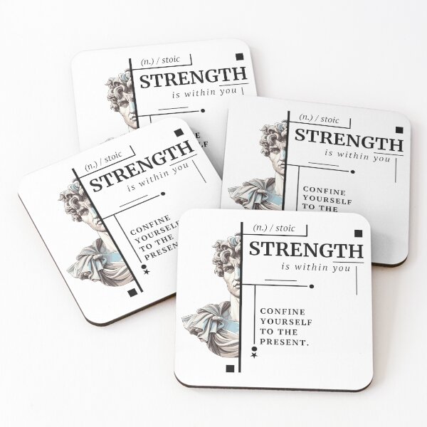 Item preview, Ancient Stoicism Mindset Quote designed and sold by RockFireMerch.