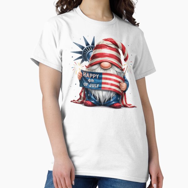 Item preview, 4 OF JULY gnome designed and sold by jkrphoto.