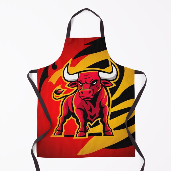 Item preview, Bull's Blood - Fierce Bull with the Colors of the Spanish Flag designed and sold by FusiTink.