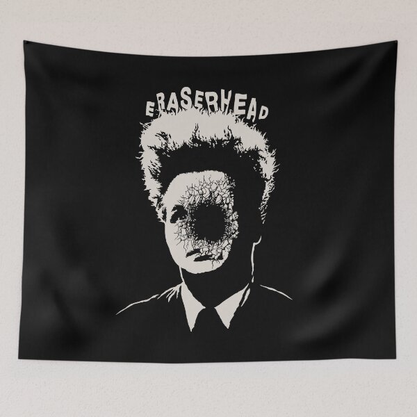 Item preview, ERASERHEAD 70s surreal movie white designed and sold by LapinMagnetik.