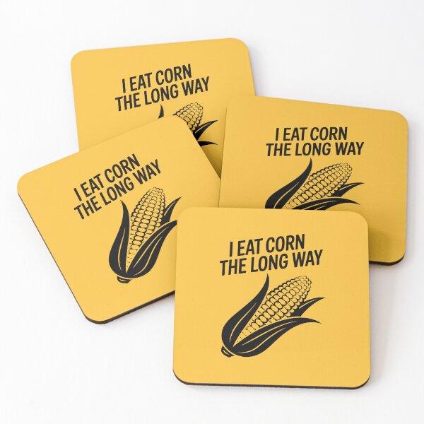 Item preview, I Eat Corn The Long Way designed and sold by SignumShop.