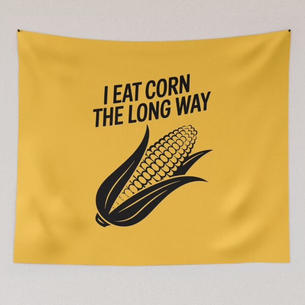 Item preview, I Eat Corn The Long Way designed and sold by SignumShop.