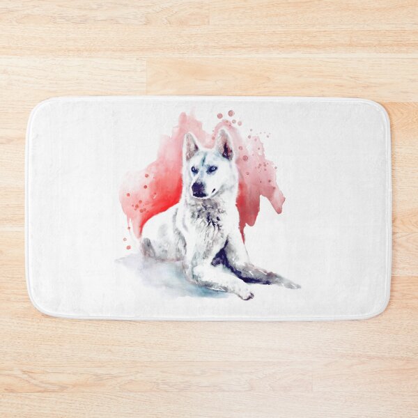 Item preview, White Wolf Watercolor designed and sold by caracatita75.