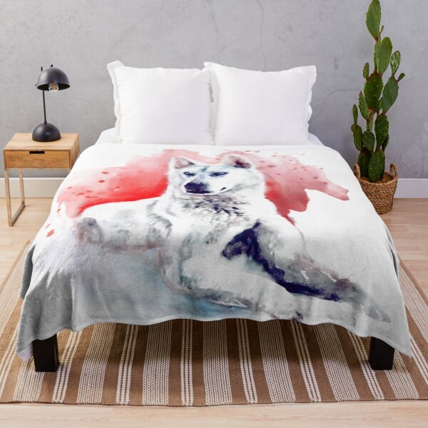 Item preview, White Wolf Watercolor designed and sold by caracatita75.