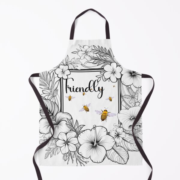 Item preview, Bee Friendly Floral Frame 1 designed and sold by AnTartstudios.