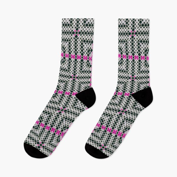 Item preview, Lattice Bloom – Digital Ikat Geometry designed and sold by Glam-OOTD.