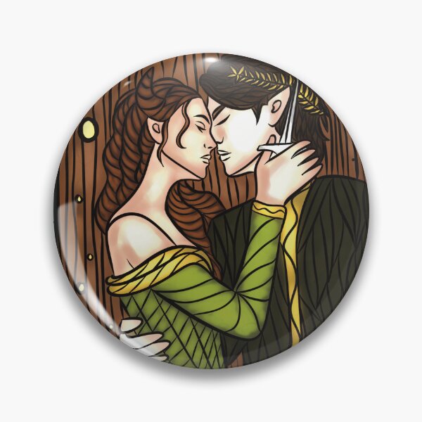 Item preview, Elfhame Royal Lovers - Stained Glass Fantasy designed and sold by AvviareArt.