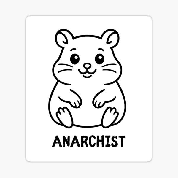 Artikel-Vorschau von Anarchistischer Hamster, designt und verkauft von Paulalala.