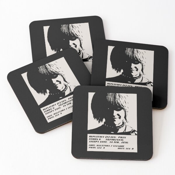 Item preview, Blade Runner Pris android portrait white designed and sold by LapinMagnetik.