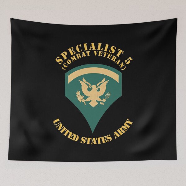 Item preview, Army - Enlisted - SPEC 5 - Specialist 5  - Std - Combat Veteran X 300 designed and sold by Military Insignia Products.