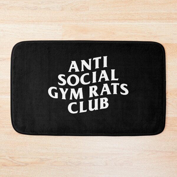 Item preview, Anti Social Gym Rats Club designed and sold by DarylWelsh2024.