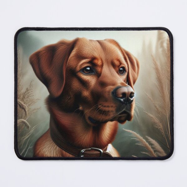 Item preview, Red Fox Labrador Retriever Dog Portrait designed and sold by Wags & Tails.