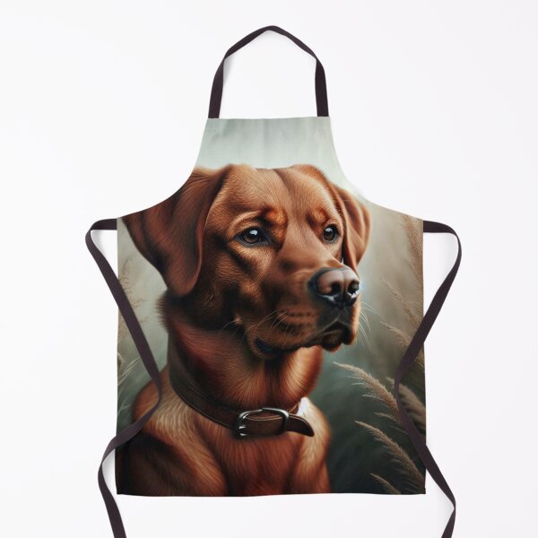 Item preview, Red Fox Labrador Retriever Dog Portrait designed and sold by Wags & Tails.
