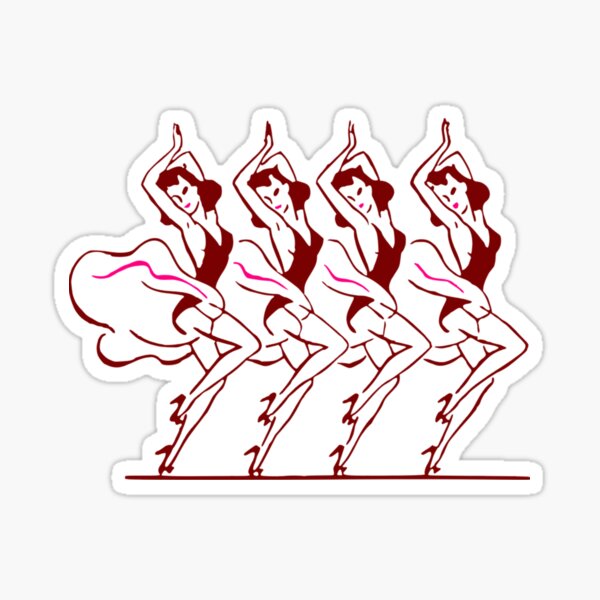 Vista previa del artículo con la obra «Mujeres bailando», diseñado y vendido por obviouslogic.