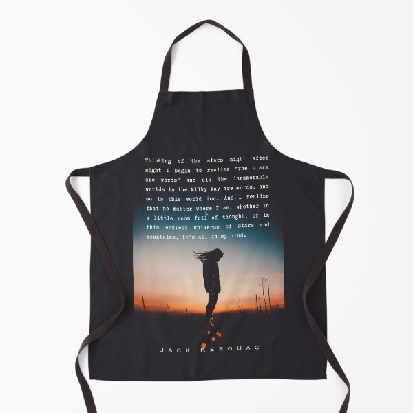 Item preview, Jack Kerouac quote: Thinking of the stars night after night I begin to realize "The stars are words" and all the innumerable worlds in the Milky Way are words, designed and sold by artbleed.