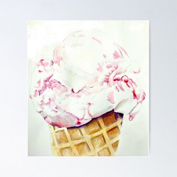 Item preview, Raspberry ripple gelato designed and sold by Splash Rabbit .