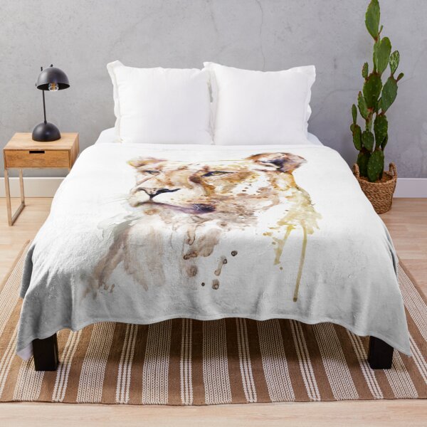 Item preview, Regal Lioness in Watercolor designed and sold by caracatita75.