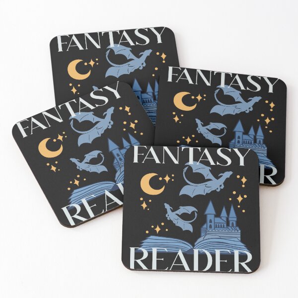 Item preview, Fantasy Reader Castle and Dragons designed and sold by AvviareArt.