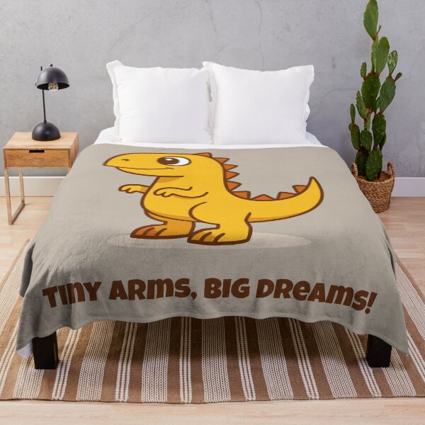 Item preview, Tiny arms, big dreams - Cute dinosaur cartoon designed and sold by Between Clouds.