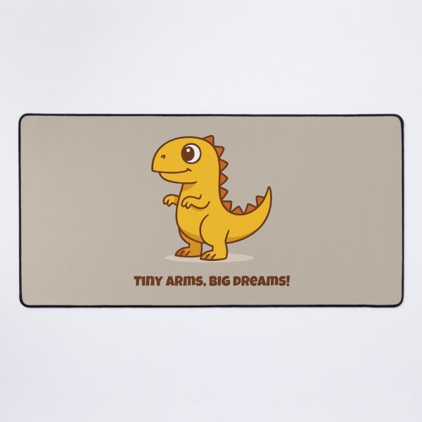 Item preview, Tiny arms, big dreams - Cute dinosaur cartoon designed and sold by Between Clouds.